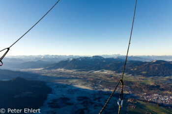 Tegernsee Ballonfahrt  Greiling Bayern Deutschland by Peter Ehlert in Ballonfahrt im Winter