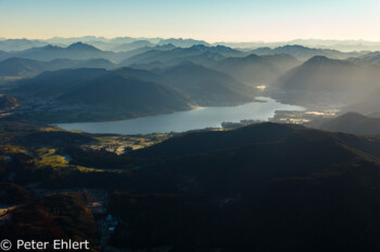 Tegernsee  Reichersbeuern Bayern Deutschland by Peter Ehlert in Ballonfahrt im Winter