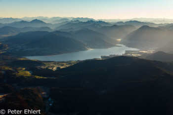 Tegernsee  Reichersbeuern Bayern Deutschland by Peter Ehlert in Ballonfahrt im Winter