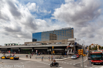 Bahnhof Sants  Barcelona Catalunya Spanien by Peter Ehlert in Barcelona Stadtrundgang