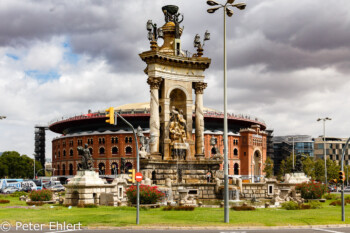 Plaza de toros de las Arenas  Barcelona Catalunya Spanien by Peter Ehlert in Barcelona Stadtrundgang