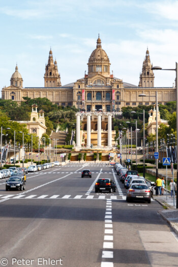 Palau Nacional  Barcelona Catalunya Spanien by Peter Ehlert in Barcelona Stadtrundgang