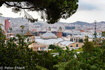 Nachbau des Monestir Romànic de Sant Miquel  Barcelona Catalunya Spanien by Peter Ehlert in Barcelona Stadtrundgang