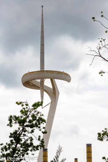 Torre Calatrava (1992)  Barcelona Catalunya Spanien by Lara Ehlert in Barcelona Stadtrundgang