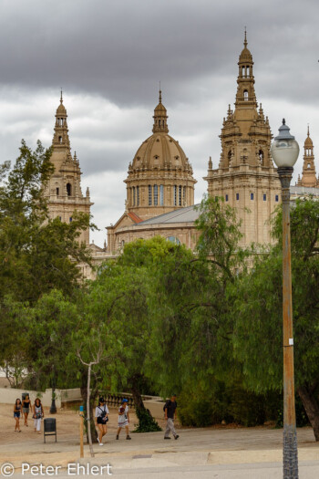 Palau Nacional  Barcelona Catalunya Spanien by Peter Ehlert in Barcelona Stadtrundgang