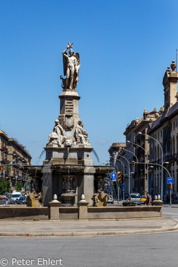 Font del Geni Català     by Peter Ehlert in Barcelona Stadtrundgang