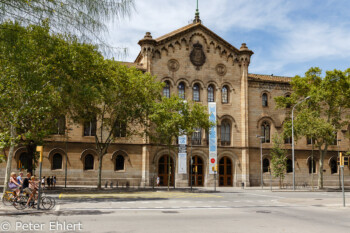 Universitätsgebäude  Barcelona Catalunya Spanien by Peter Ehlert in Barcelona Stadtrundgang