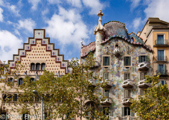 Casa Amatller und Casa Batlló  Barcelona Catalunya Spanien by Peter Ehlert in Barcelona Stadtrundgang