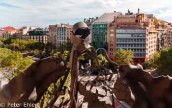 Balkongeländer  Barcelona Catalunya Spanien by Peter Ehlert in Barcelona Stadtrundgang
