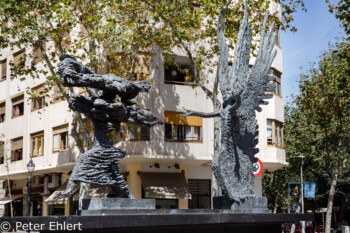"Das schöne Wetter folgt auf den Sturm" von Apel les Fenosa  Barcelona Catalunya Spanien by Peter Ehlert in Barcelona Stadtrundgang