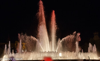 Font Màgica de Montjuïc  Barcelona Catalunya Spanien by Peter Ehlert in Barcelona Stadtrundgang