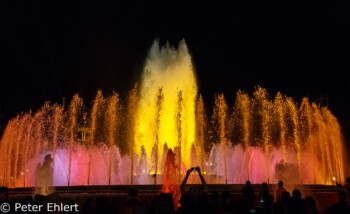 Font Màgica de Montjuïc  Barcelona Catalunya Spanien by Peter Ehlert in Barcelona Stadtrundgang