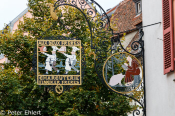 Hausschild Charcuterie Fincker Freres  Colmar Alsace-Champagne-Ardenne-Lorrain Frankreich by Peter Ehlert in Colmar Weekend