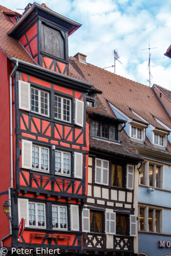 Rotes Fachwerkhaus  Colmar Alsace-Champagne-Ardenne-Lorrain Frankreich by Peter Ehlert in Colmar Weekend