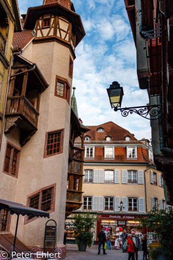 Treppenturm  Colmar Alsace-Champagne-Ardenne-Lorrain Frankreich by Peter Ehlert in Colmar Weekend