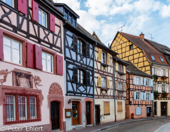 Fachwerkhäuser am Fluss La Lauch  Colmar Alsace-Champagne-Ardenne-Lorrain Frankreich by Peter Ehlert in Colmar Weekend