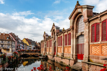 Aussenansicht mit Fluss  Colmar Alsace-Champagne-Ardenne-Lorrain Frankreich by Peter Ehlert in Colmar Weekend