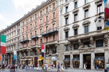 Füßgängerzone  Milano Lombardia Italien by Peter Ehlert in Mailand - Daytrip