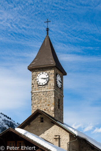 Kirchturm in Morgins  Champéry Valais Schweiz by Peter Ehlert in Skigebiet Portes du Soleil