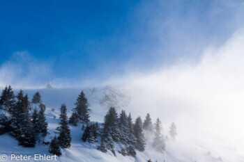 Schneesturm  Abondance Rhône-Alpes Frankreich by Peter Ehlert in Skigebiet Portes du Soleil