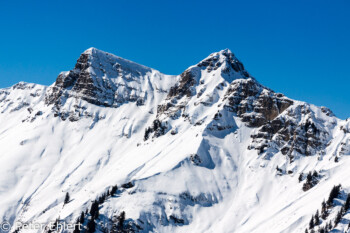 Berge im Mittagslicht  Champéry Valais Schweiz by Peter Ehlert in Skigebiet Portes du Soleil