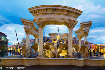 Brunnen im Shopbereich  Las Vegas Nevada USA by Peter Ehlert in Las Vegas Stadt und Hotels
