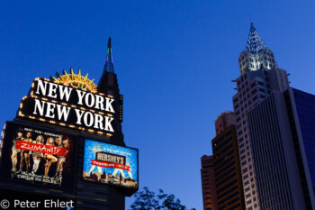 New York - New York Hotel  Las Vegas Nevada USA by Peter Ehlert in Las Vegas Stadt und Hotels