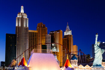 New York - New York Hotel  Las Vegas Nevada USA by Peter Ehlert in Las Vegas Stadt und Hotels