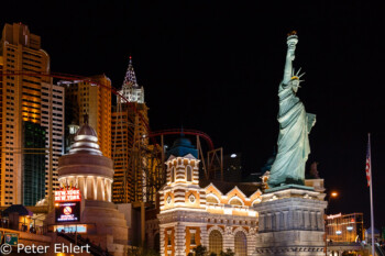 New York - New York Hotel  Las Vegas Nevada USA by Peter Ehlert in Las Vegas Stadt und Hotels