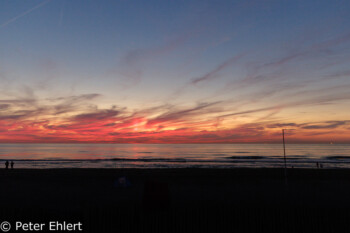 Abendrot  Zandvoort Noord-Holland Niederlande by Peter Ehlert in Amsterdam Trip