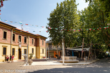 Bahnhofsplatz  Igea Marina Emilia-Romagna Italien by Peter Ehlert in Wellnessurlaub in Bellaria-Igea Marina