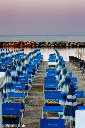 Abendstimmung am Strand  Igea Marina Emilia-Romagna Italien by Peter Ehlert in Wellnessurlaub in Bellaria-Igea Marina