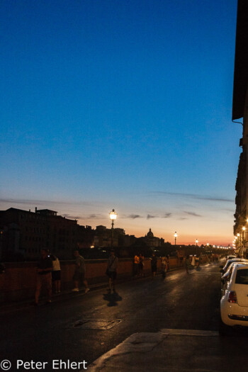 Abendstimmung am Arno  Firenze Toscana Italien by Peter Ehlert in Florenz - Wiege der Renaissance