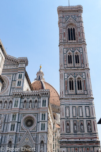 Cattedrale die Santa Maria del Fiore mit Campanile di Giotto  Firenze Toscana Italien by Peter Ehlert in Florenz - Wiege der Renaissance