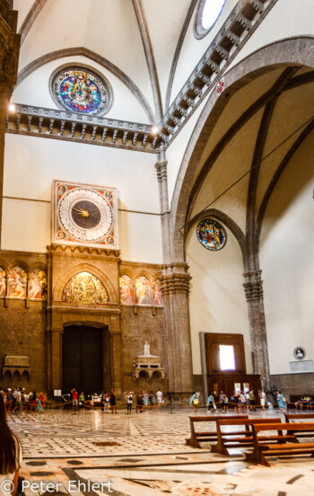 Hauptportal mit Mosaiken  Firenze Toscana Italien by Peter Ehlert in Florenz - Wiege der Renaissance