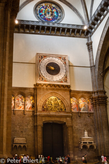 Eingangsbereich mit Mosaiken  Firenze Toscana Italien by Peter Ehlert in Florenz - Wiege der Renaissance