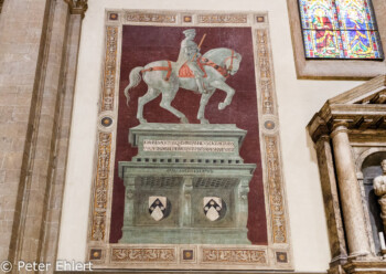 Reiterwandbild  Firenze Toscana Italien by Peter Ehlert in Florenz - Wiege der Renaissance