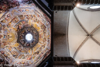 Gewölbe und Kuppeldecke  Firenze Toscana Italien by Peter Ehlert in Florenz - Wiege der Renaissance