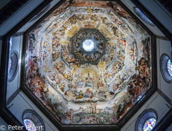 komplettes Kuppelgemälde  Firenze Toscana Italien by Peter Ehlert in Florenz - Wiege der Renaissance