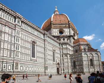 Südseite von Cattedrale die Santa Maria del Fiore  Firenze Toscana Italien by Peter Ehlert in Florenz - Wiege der Renaissance