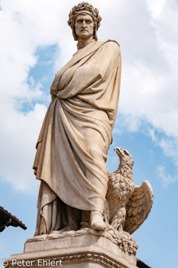 Dante Statue  Firenze Toscana Italien by Peter Ehlert in Florenz - Wiege der Renaissance