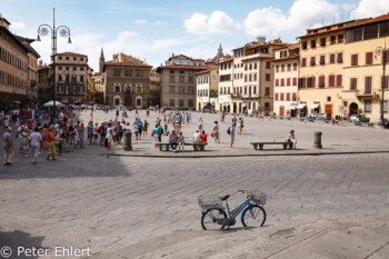 Piazza di Santa Croce  Firenze Toscana Italien by Peter Ehlert in Florenz - Wiege der Renaissance