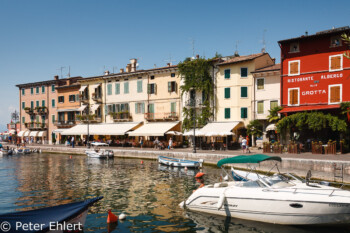 Hafen  Lazise Veneto Italien by Peter Ehlert in Lazise am Gardasee
