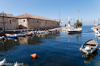 Hafen  Lazise Veneto Italien by Peter Ehlert in Lazise am Gardasee