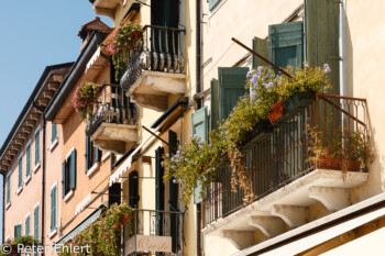 Balkon  Lazise Veneto Italien by Peter Ehlert in Lazise am Gardasee