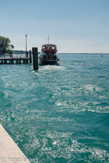 Fähre   Lazise Veneto Italien by Peter Ehlert in Lazise am Gardasee