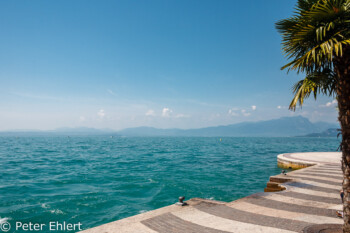 Uferpromenade  Lazise Veneto Italien by Peter Ehlert in Lazise am Gardasee