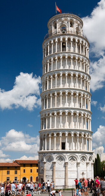 Torre di Pisa - schiefer Turm  Pisa Toscana Italien by Peter Ehlert in Abstecher nach Pisa