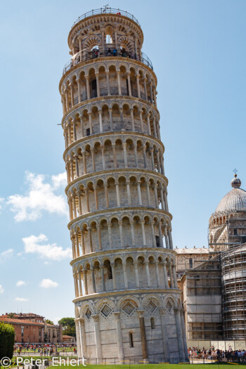 Torre di Pisa - schiefer Turm  Pisa Toscana Italien by Peter Ehlert in Abstecher nach Pisa