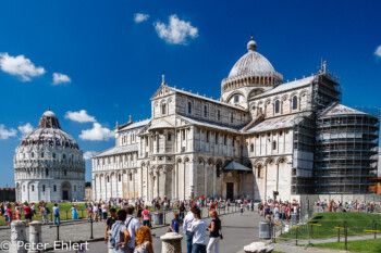 Battistero di San Giovanni und Cattedrale di Pisa  Pisa Toscana Italien by Peter Ehlert in Abstecher nach Pisa